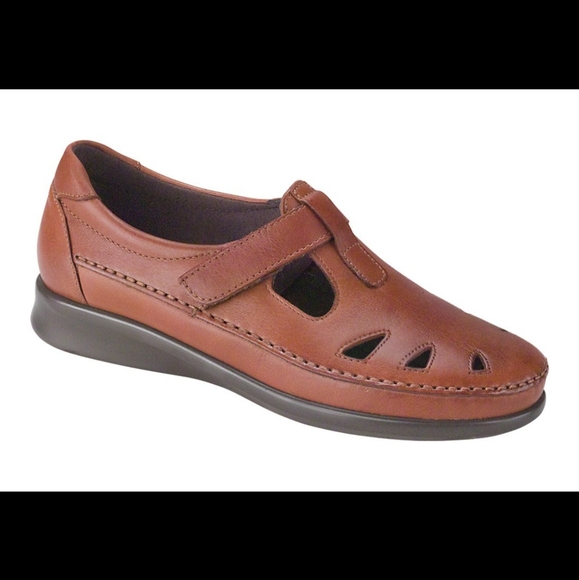 SAS Romer Chestnut Tripad Comfort Shoe - NEW ! size 9N - Picture 1 of 4